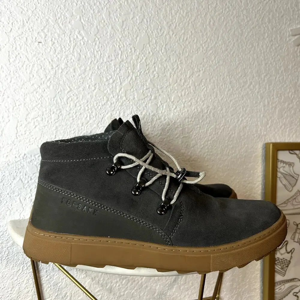 Forsake Lucie Slip Boot Womens Size 10 Dark Gray Gum Hiking Gorpcore